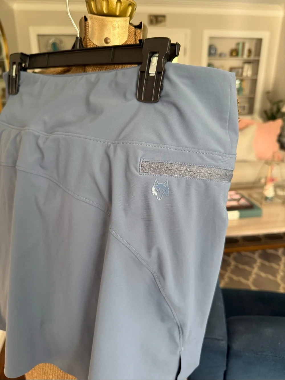 Greyson Clothiers Women's Phoenix Golf Skort / Skirt in Bluestone blue Size XL